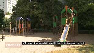 V Praze 11 se zaměřili na dětská hřiště a sportoviště