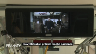 Nový Retrobus přilákal mnoho nadšenců