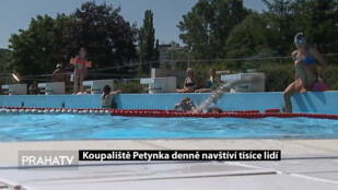 Koupaliště Petynka denně navštíví tisíce lidí