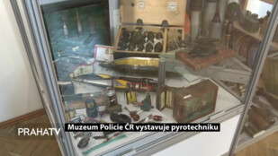 Muzeum Policie ČR vystavuje pyrotechniku