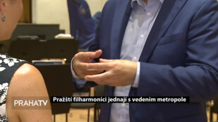 Pražští filharmonici jednají s vedením metropole