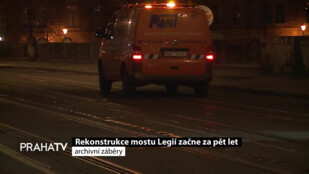 Rekonstrukce mostu Legií začne za pět let