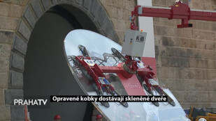 Opravené kobky dostávají skleněné dveře
