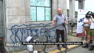 Workshop ukázal moderní techniky čištění budov
