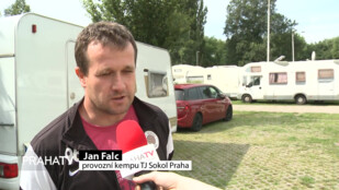 Návštěvnost kempů v Praze stoupá