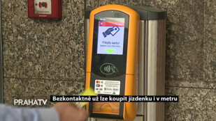 Bezkontatně už lze koupit jízdenku i v metru