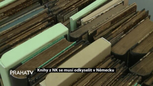 Knihy z NK se musí odkyselit v Německu