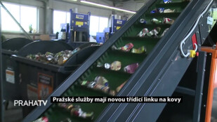 Pražské služby mají novou třídicí linku na kovy