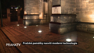Pražské památky nasvítí moderní technologie
