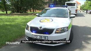 Vojenská policie zajišťuje i bezpečnost lidí