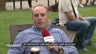 Do botanické zahrady přijely malé pivovary