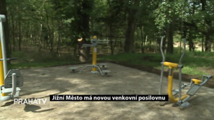 Jižní Město má novou venkovní posilovnu