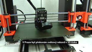 V Praze byl překonán světový rekord v 3D tisku
