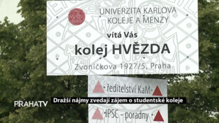 Dražší nájmy zvedají zájem o studentské koleje