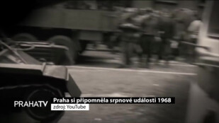 Praha si připomněla srpnové události 1968