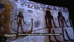 Výstava Tutanchamon láká na moderní efekty