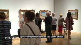 Výstava impresionismu se těší velké oblibě