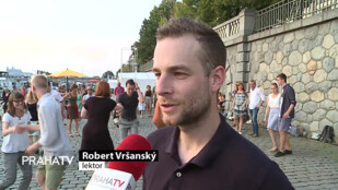 Na pražské náplavce se tančil swing