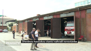 Dřevěnou hasičskou stanici nahradí novostavba