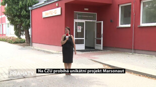 Na ČZU probíhá unikátní projekt Marsonaut