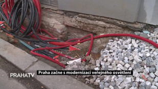 Praha začne s modernizací veřejného osvětlení