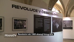 Revoluční rok 1989 ukazují fotografie