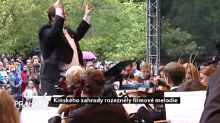 Kinského zahrady rozezněly filmové melodie