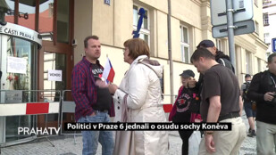 Politici v Praze 6 jednali o osudu sochy Koněva