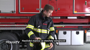 Hasičské stanice se otevřely veřejnosti