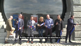 Kobky na pražské náplavce se otevřou v říjnu