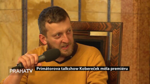 Primátorova talkshow Kobereček měla premiéru
