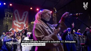 Praha zahájila kampaň k oslavám 17. listopadu