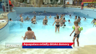 Aquapalace ovládly dětské domovy
