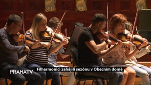 Filharmonici zahájili sezónu v Obecním domě