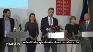 Vedení Prahy vyhodnotilo splnění půlročních cílů