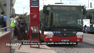 Elektrobusy by měly jezdit na letiště do tří let