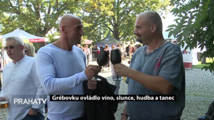 Grébovku ovládlo víno, slunce, hudba a tanec