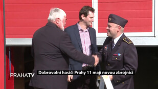 Dobrovolní hasiči Prahy 11 mají novou zbrojnici