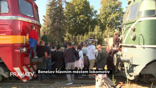 Lokomotivy směřovaly do Benešova