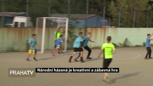 Národní házená je kreativní a zábavná hra