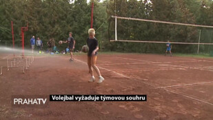 Volejbal vyžaduje týmovou souhru