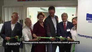 Thomayerova nemocnice otevřela nové prostory