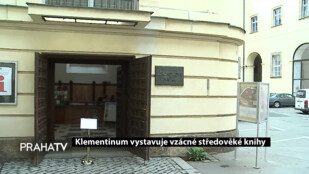 Klementinum vystavuje vzácné středověké knihy