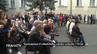 Gymnázium U Libeňského zámku oslavilo 110 let