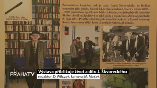 Výstava přibližuje život a dílo J. Škvoreckého