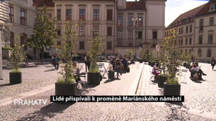 Lidé přispívali k proměně Mariánského náměstí