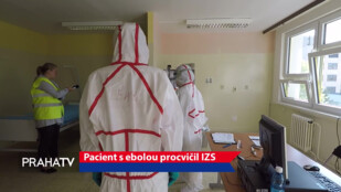 Pacient s ebolou procvičil IZS