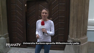 Univerzita Karlova opravila Millesimovský palác