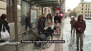 Primátor si vyzkoušel práci asistenta