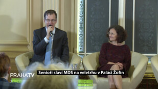 Senioři slaví MDS na veletrhu v paláci Žofín